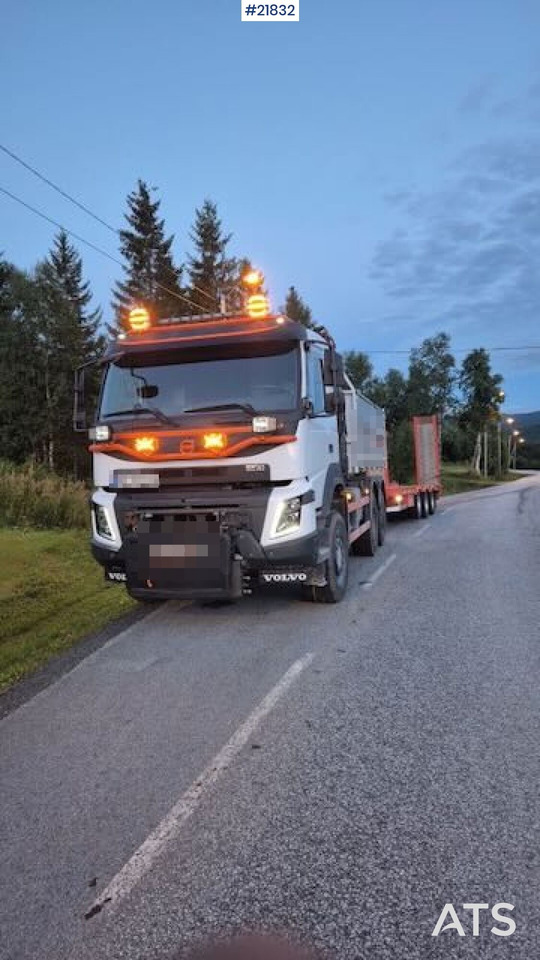 Volvo 2019 Volvo FMX 6x6 brøyterigget tippbil m/ 9,5 t/m kran, 2 sett dekk og lettkasse - Damperli kamyon: fotoğraf 2 Volvo 2019 Volvo FMX 6x6 brøyterigget tippbil m/ 9,5 t/m kran, 2 sett dekk og lettkasse - Damperli kamyon: fotoğraf 2