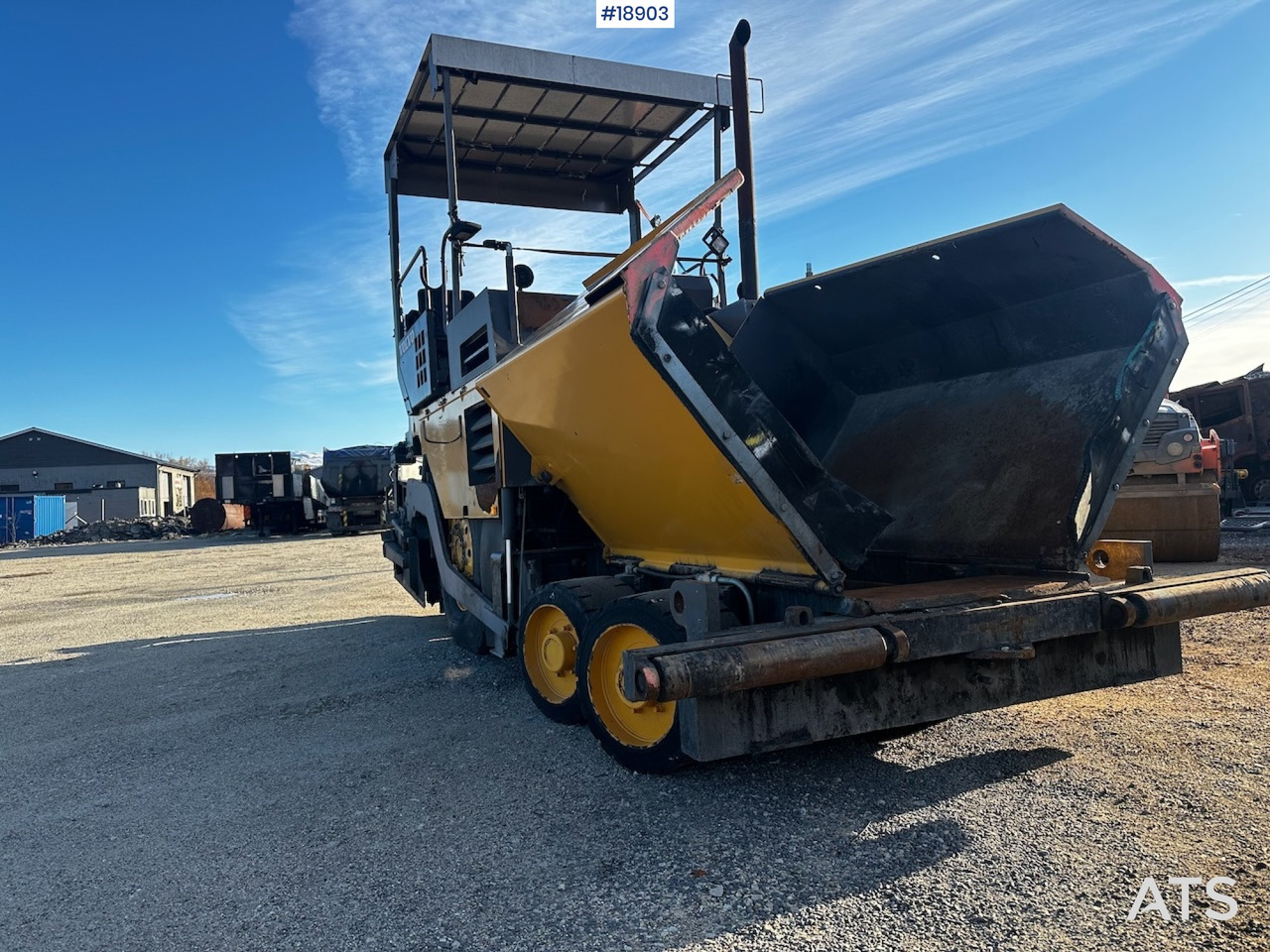 Volvo ABG 3870 - Asfalt serici: fotoğraf 1 Volvo ABG 3870 - Asfalt serici: fotoğraf 1