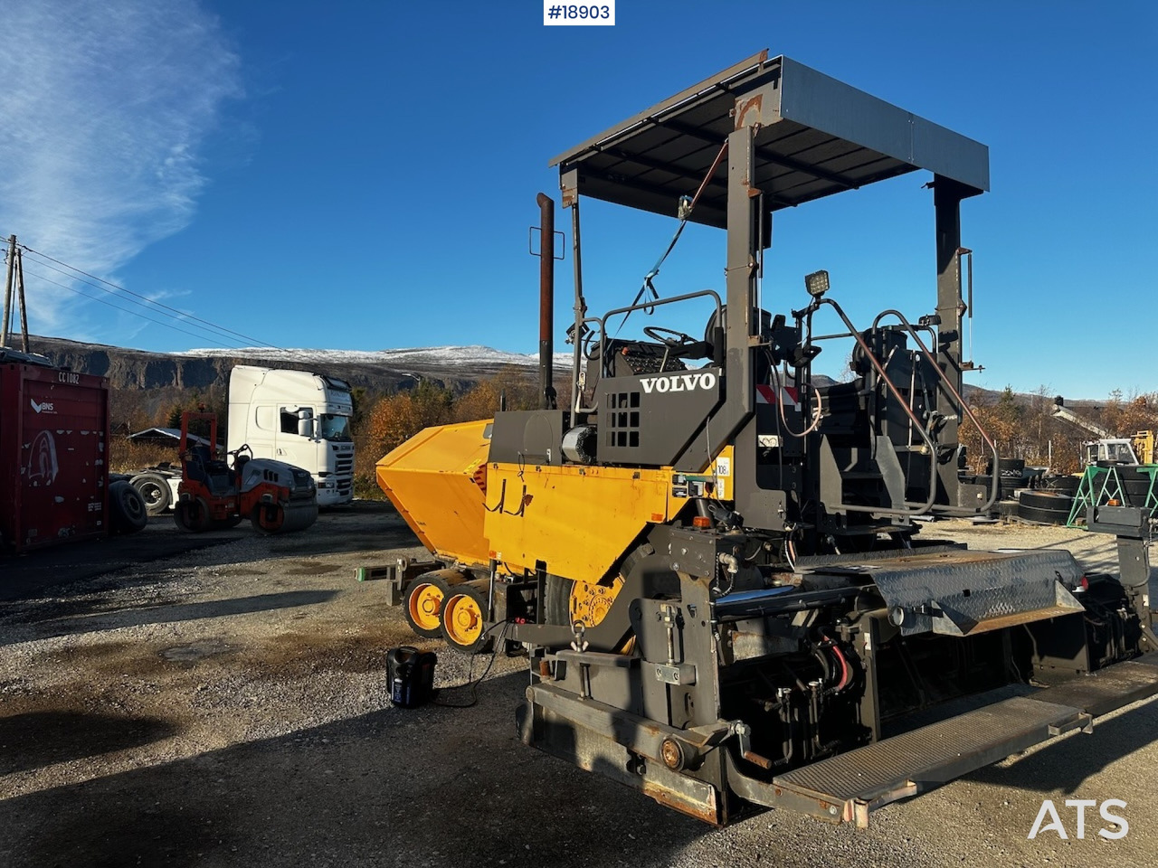 Volvo ABG 3870 - Asfalt serici: fotoğraf 5 Volvo ABG 3870 - Asfalt serici: fotoğraf 5