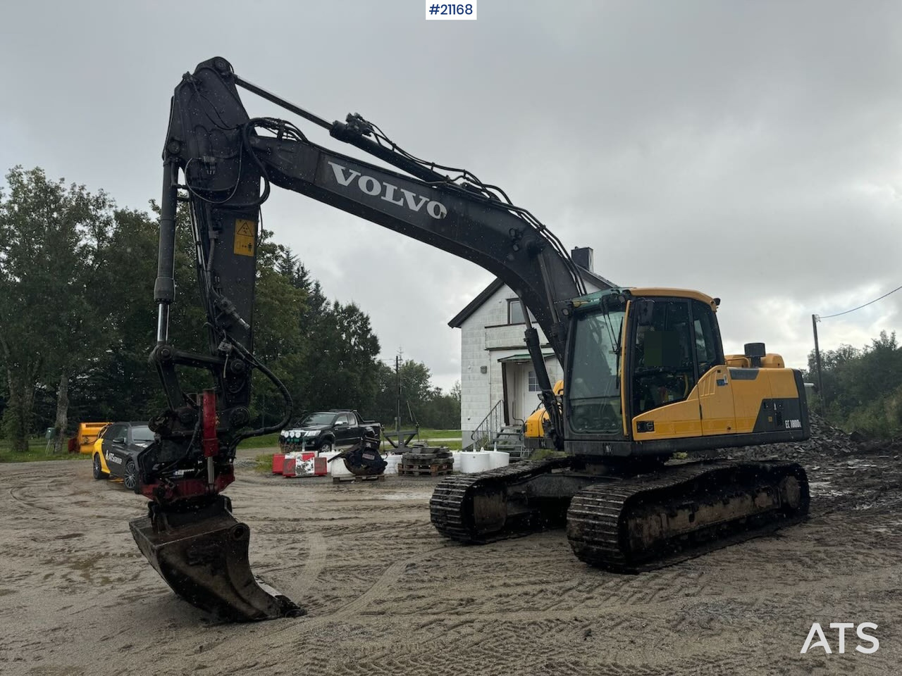 Volvo EC180DL - Paletli ekskavatör: fotoğraf 3 Volvo EC180DL - Paletli ekskavatör: fotoğraf 3