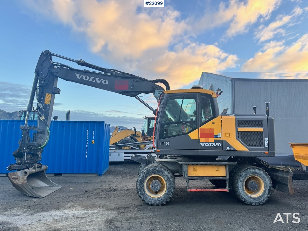 Volvo EW 160 E - Tekerlekli ekskavatör: fotoğraf 3 Volvo EW 160 E - Tekerlekli ekskavatör: fotoğraf 3