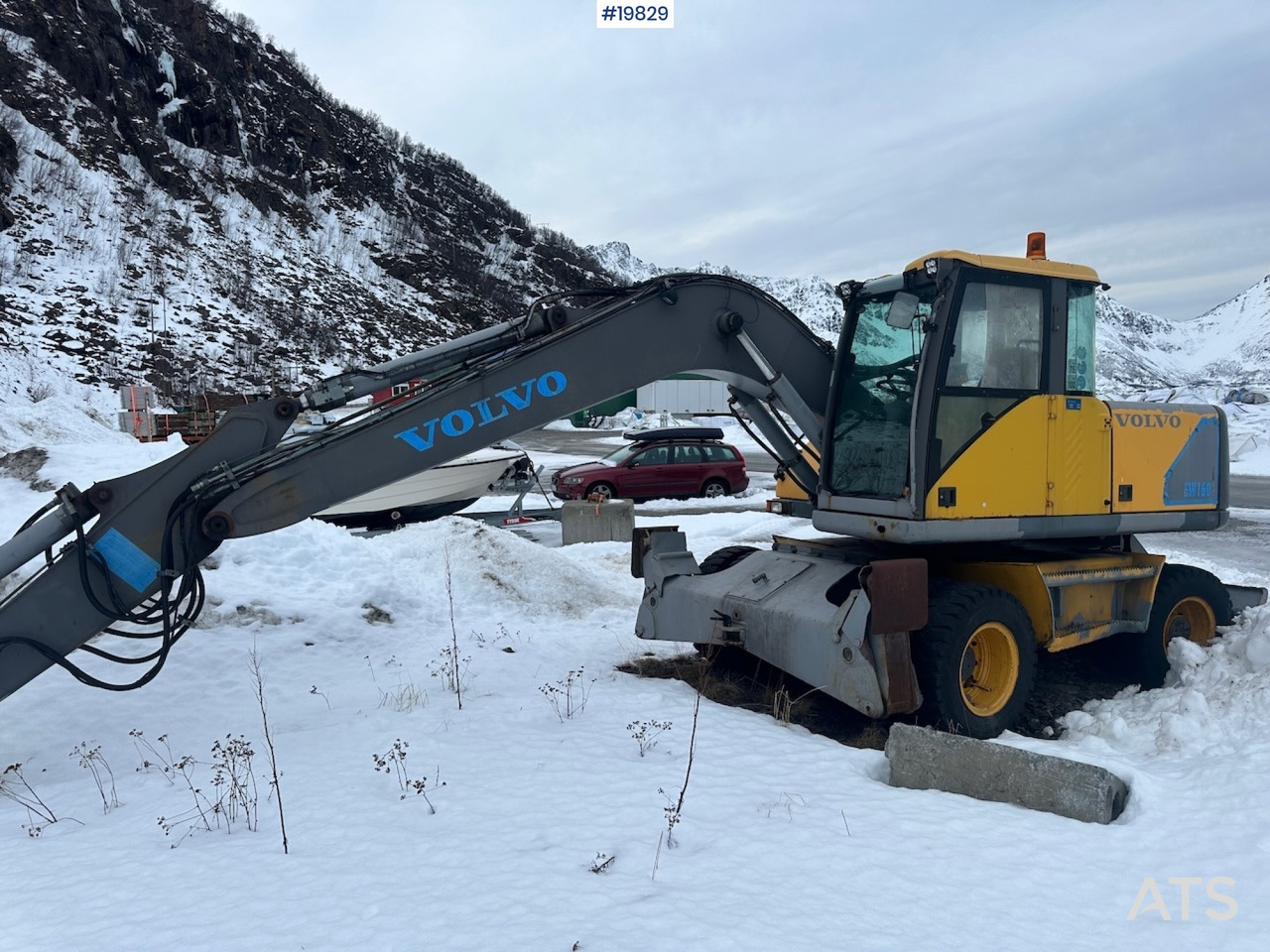 Volvo EW 160 - Ekskavatör: fotoğraf 2 Volvo EW 160 - Ekskavatör: fotoğraf 2
