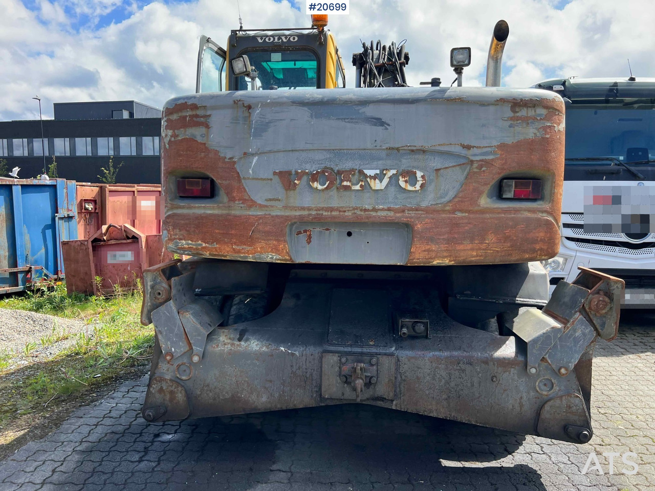 Volvo EW160B - Tekerlekli yükleyici: fotoğraf 5 Volvo EW160B - Tekerlekli yükleyici: fotoğraf 5