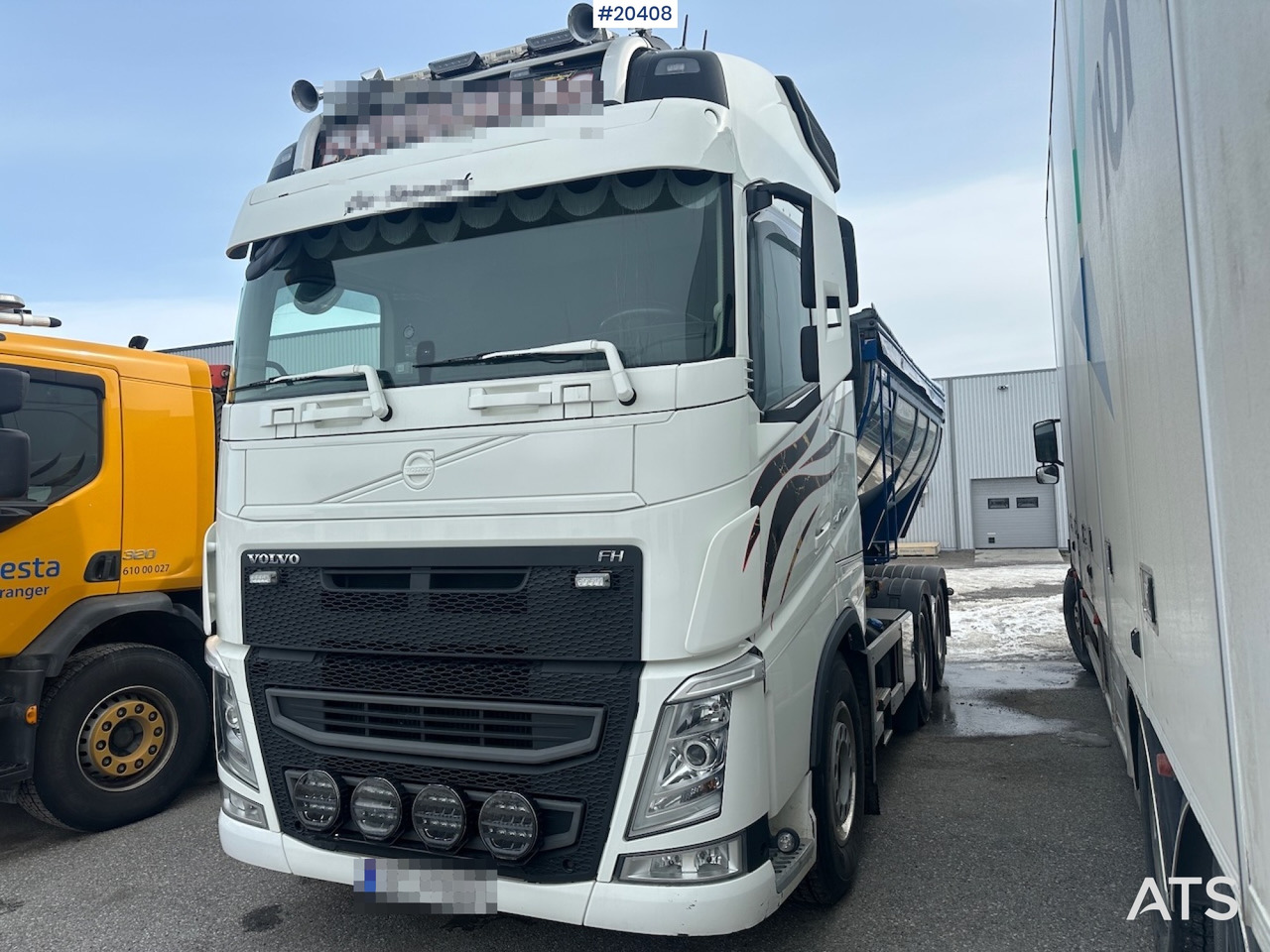 Volvo FH 540 - Asfalt döşeme aracı: fotoğraf 4 Volvo FH 540 - Asfalt döşeme aracı: fotoğraf 4