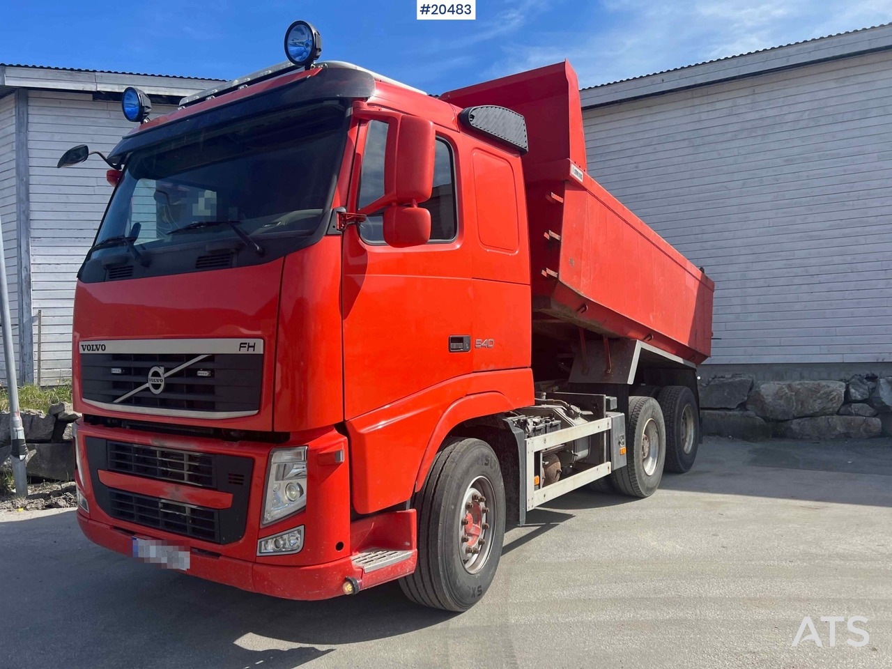 Volvo FH13 540 - Damperli kamyon: fotoğraf 1 Volvo FH13 540 - Damperli kamyon: fotoğraf 1