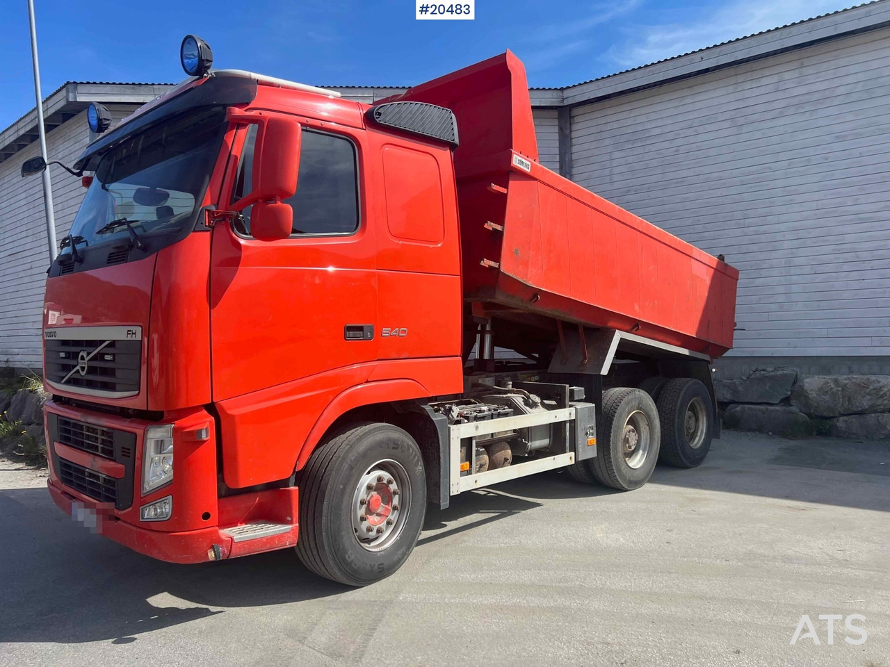 Volvo FH13 540 - Damperli kamyon: fotoğraf 2 Volvo FH13 540 - Damperli kamyon: fotoğraf 2