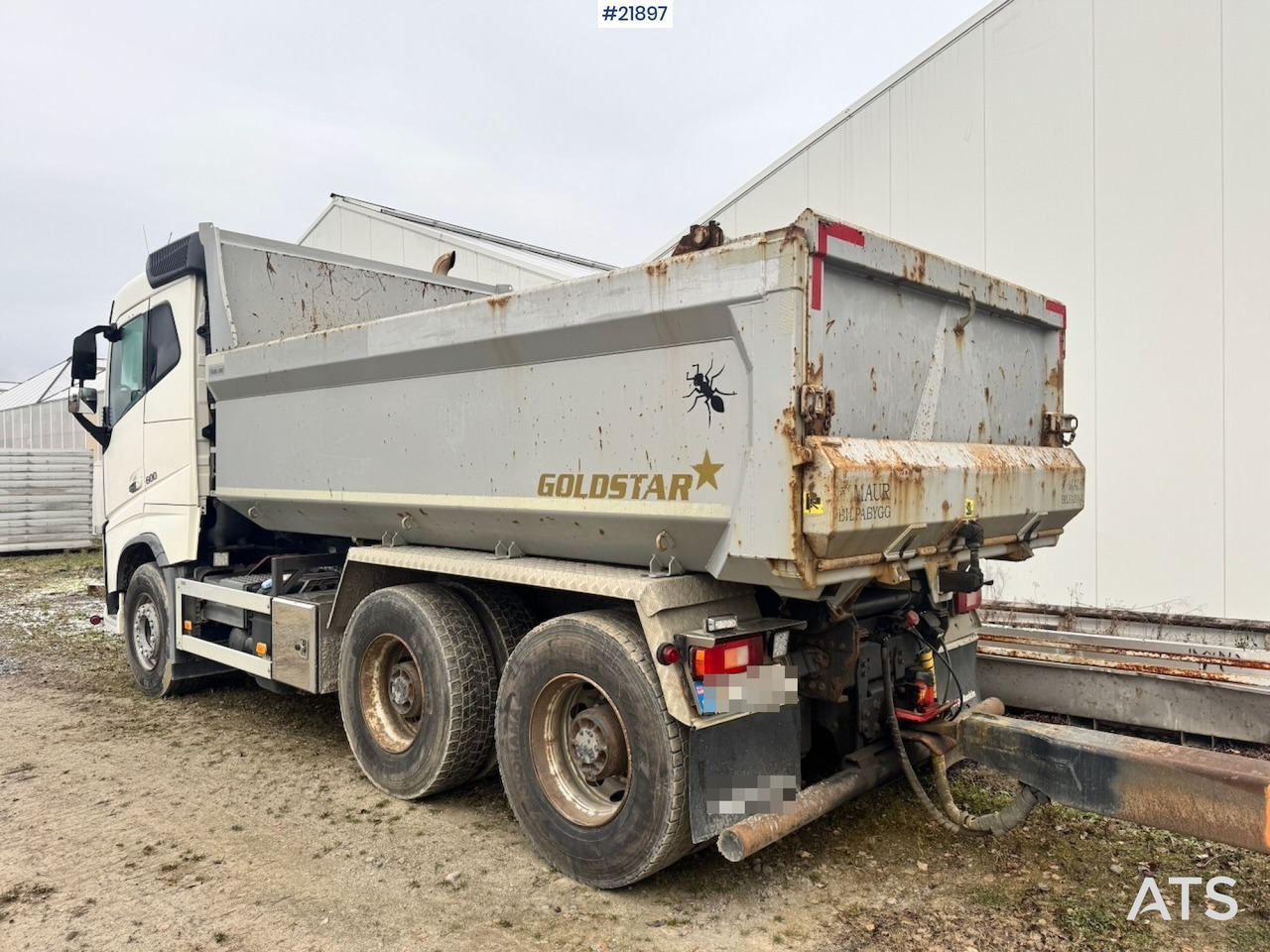 Volvo FH16 600 6x4 Tippbil. 280 000 km! SE VIDEO - Damperli kamyon: fotoğraf 4 Volvo FH16 600 6x4 Tippbil. 280 000 km! SE VIDEO - Damperli kamyon: fotoğraf 4