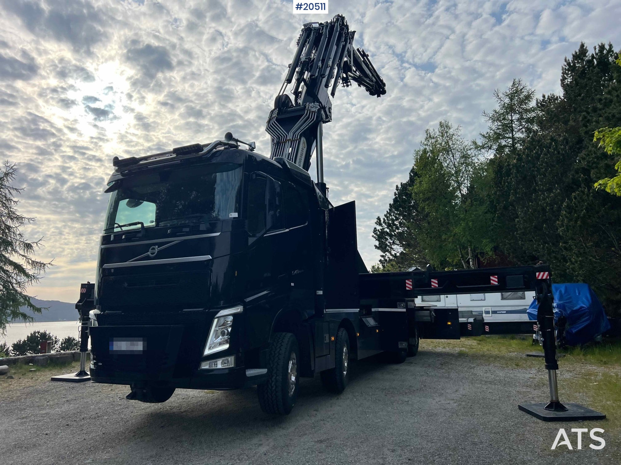 Volvo FH540 - Vinçli kamyon: fotoğraf 4 Volvo FH540 - Vinçli kamyon: fotoğraf 4