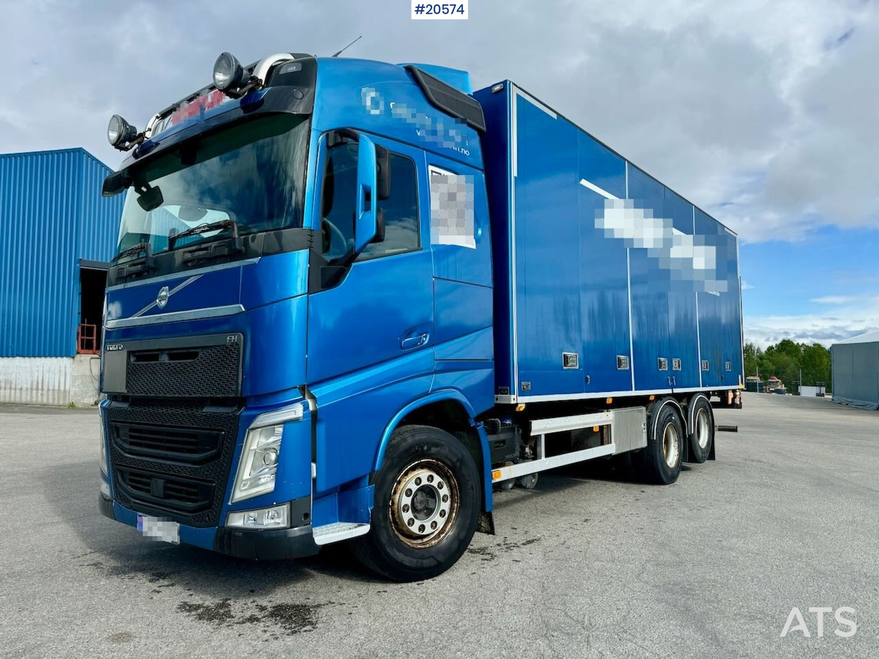 Volvo FH540 - Kapalı kasa kamyon: fotoğraf 1 Volvo FH540 - Kapalı kasa kamyon: fotoğraf 1