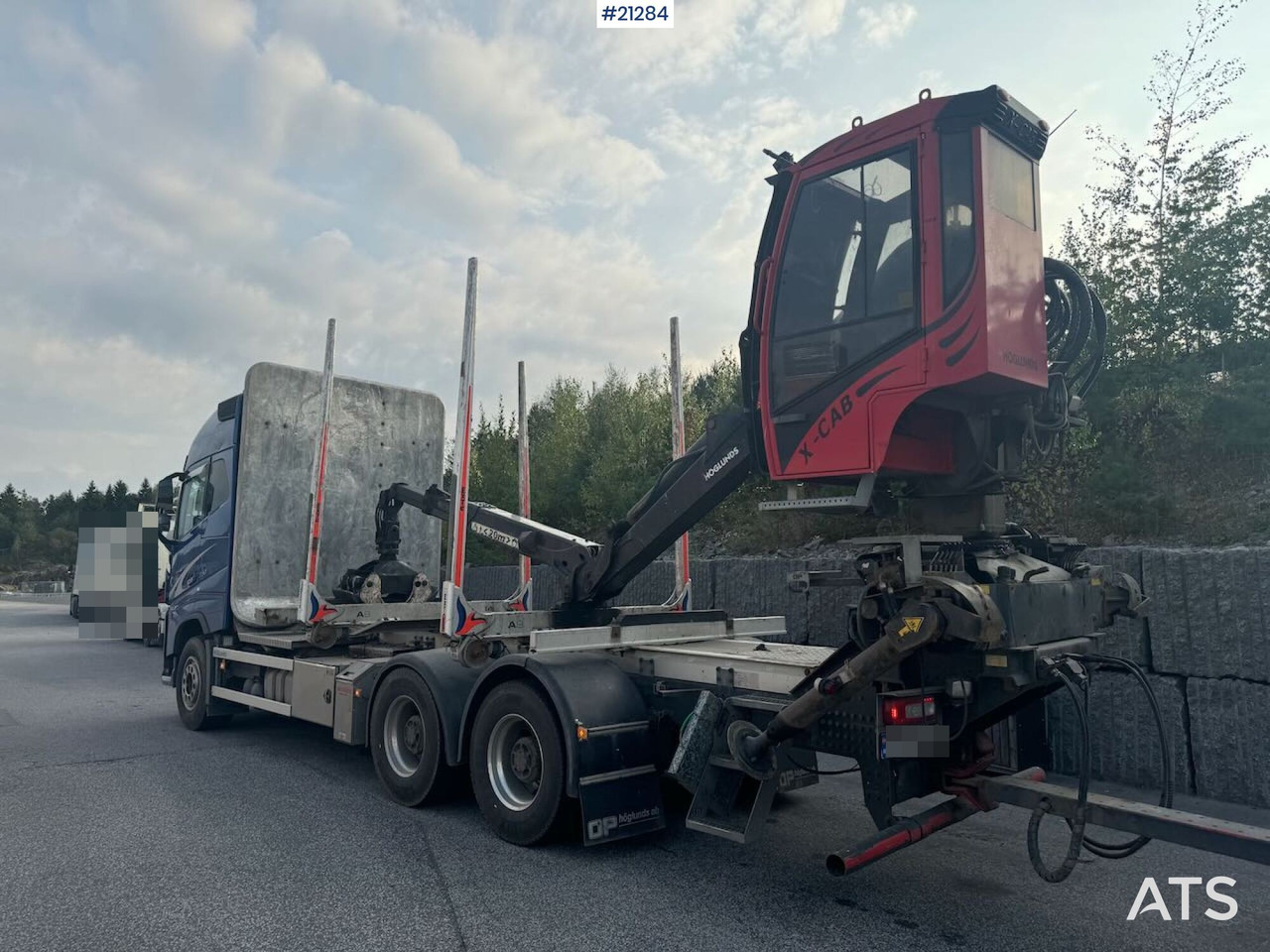 Volvo FH750 - Tomruk kamyonu, Vinçli kamyon: fotoğraf 3 Volvo FH750 - Tomruk kamyonu, Vinçli kamyon: fotoğraf 3