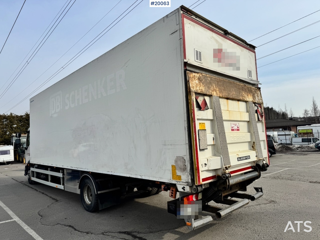 Volvo FL250 - Kapalı kasa kamyon: fotoğraf 3 Volvo FL250 - Kapalı kasa kamyon: fotoğraf 3