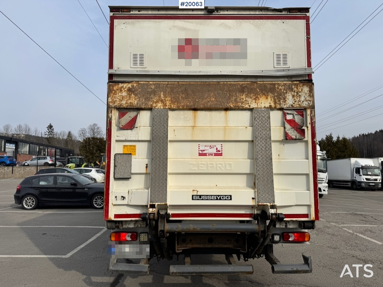 Volvo FL250 - Kapalı kasa kamyon: fotoğraf 4 Volvo FL250 - Kapalı kasa kamyon: fotoğraf 4