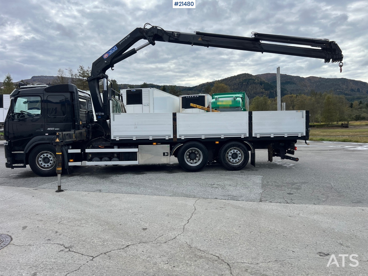 Volvo FM460 - Vinçli kamyon: fotoğraf 3 Volvo FM460 - Vinçli kamyon: fotoğraf 3