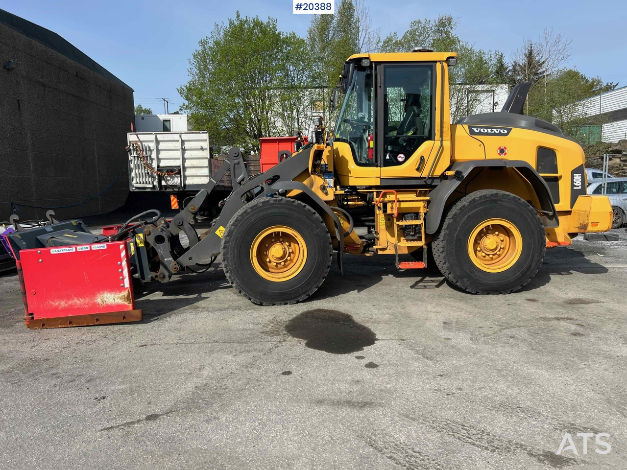 Volvo L60H - Tekerlekli yükleyici: fotoğraf 5 Volvo L60H - Tekerlekli yükleyici: fotoğraf 5