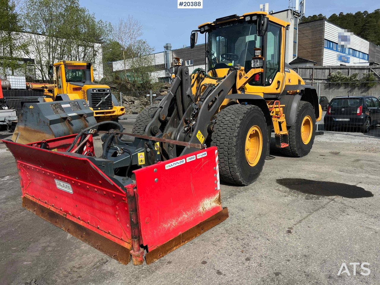 Volvo L60H - Tekerlekli yükleyici: fotoğraf 1 Volvo L60H - Tekerlekli yükleyici: fotoğraf 1