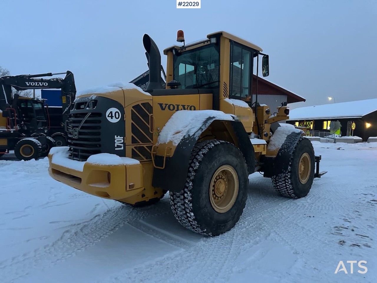 Volvo L70F hjullaster m/ vinter- og sommerdekk og planeringskuffe. En eier! Se video - Tekerlekli yükleyici: fotoğraf 4 Volvo L70F hjullaster m/ vinter- og sommerdekk og planeringskuffe. En eier! Se video - Tekerlekli yükleyici: fotoğraf 4