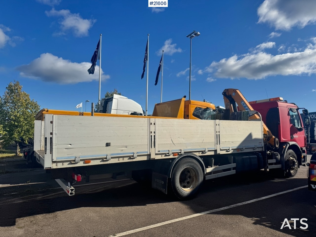 Volvo Volvo FE320 4x2 Kranbil m/ Effer 145 Kran - Vinçli kamyon: fotoğraf 3 Volvo Volvo FE320 4x2 Kranbil m/ Effer 145 Kran - Vinçli kamyon: fotoğraf 3