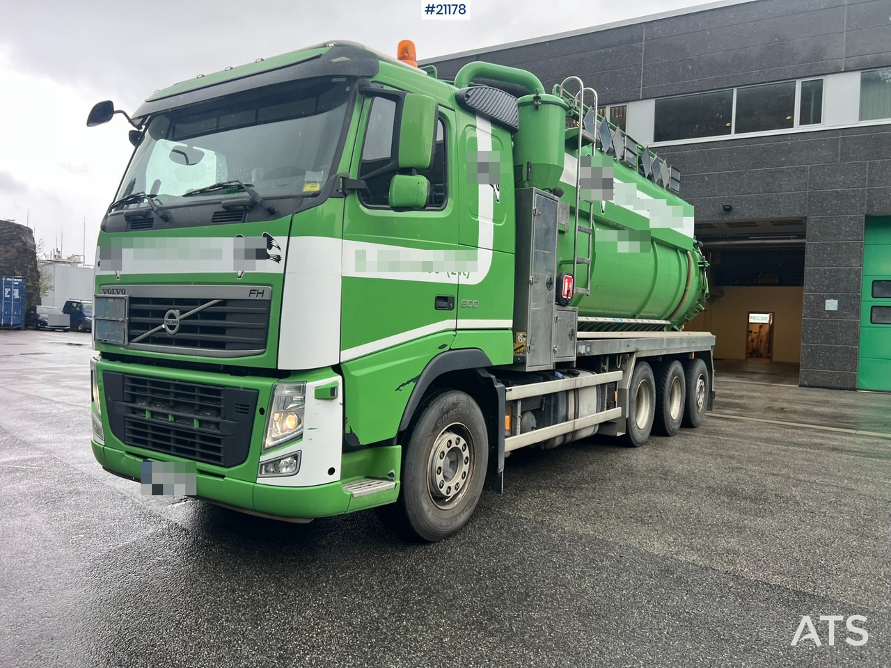 Volvo fh500 8x4 Slamsuger m/ 2010 Inter consult påbygg - Vidanjör: fotoğraf 1 Volvo fh500 8x4 Slamsuger m/ 2010 Inter consult påbygg - Vidanjör: fotoğraf 1