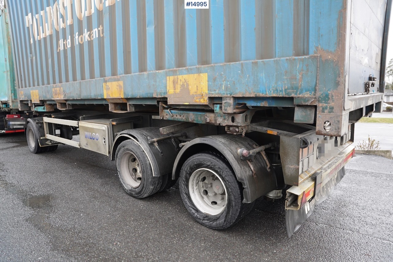 Wilco Containerslep - Kapalı karoser römork: fotoğraf 3 Wilco Containerslep - Kapalı karoser römork: fotoğraf 3