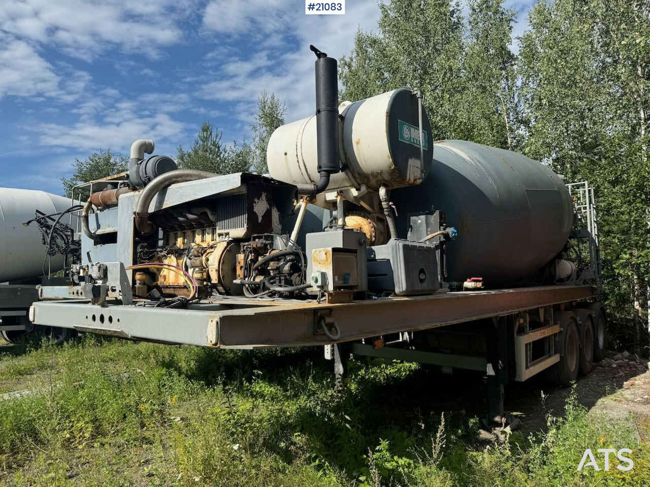 Zorzi Zorzi imer Betongtralle - Treyler mikser: fotoğraf 1 Zorzi Zorzi imer Betongtralle - Treyler mikser: fotoğraf 1