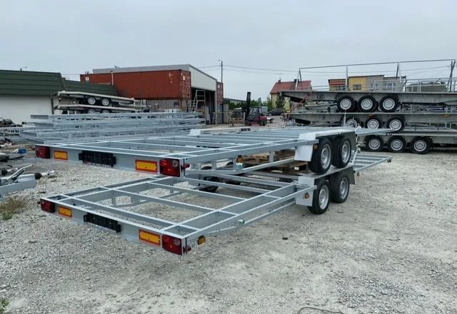 Yeni Konteynır taşıyıcı/ Yedek karoser dorse Boro Przyczepa pod kontener!!!6,60x2,50M!!: fotoğraf 7
