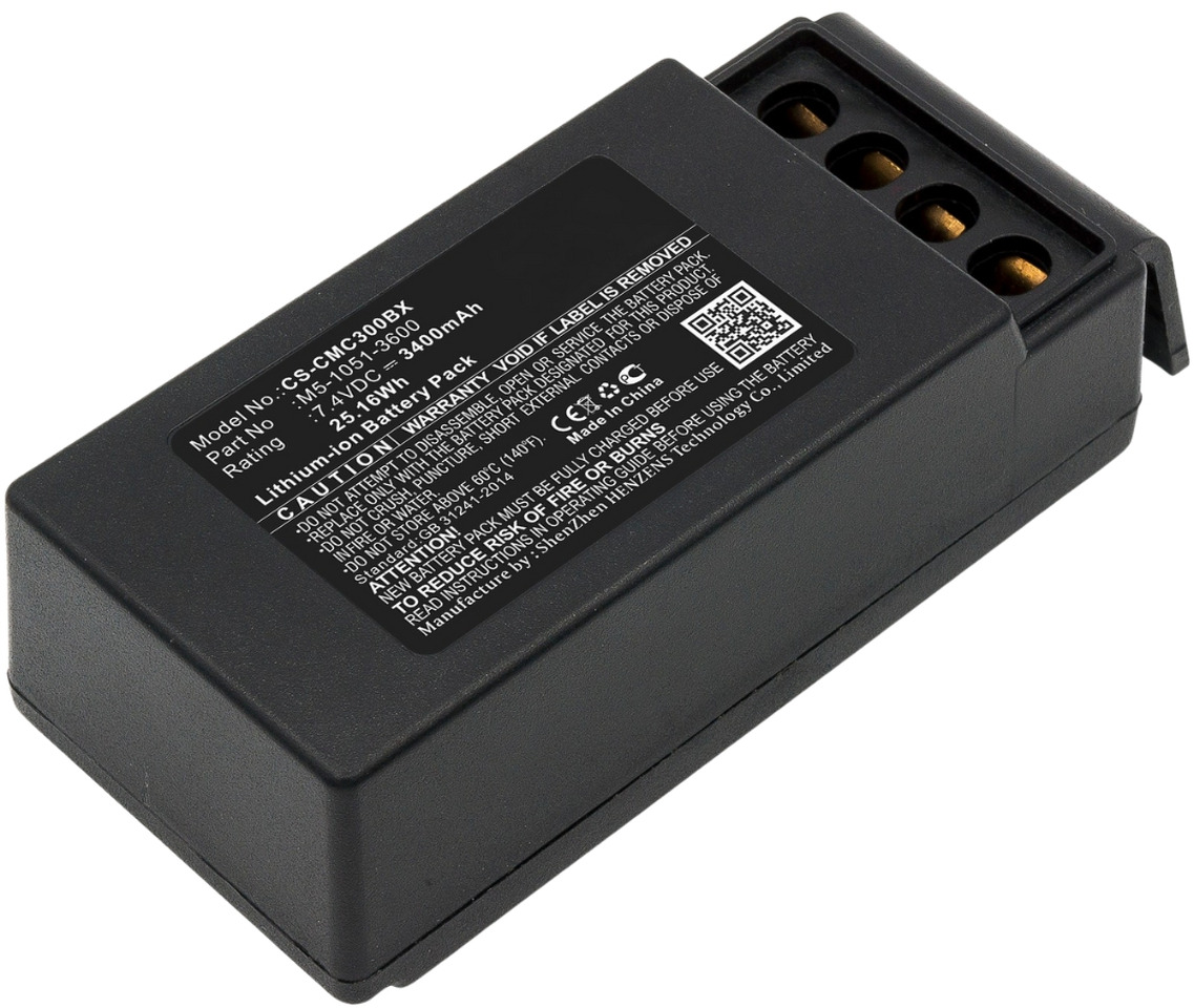 Cavotec compatible battery M5-1051-3601(3400mAh ) - Akümülatör - Araç üstü vinç: fotoğraf 1 Cavotec compatible battery M5-1051-3601(3400mAh ) - Akümülatör - Araç üstü vinç: fotoğraf 1