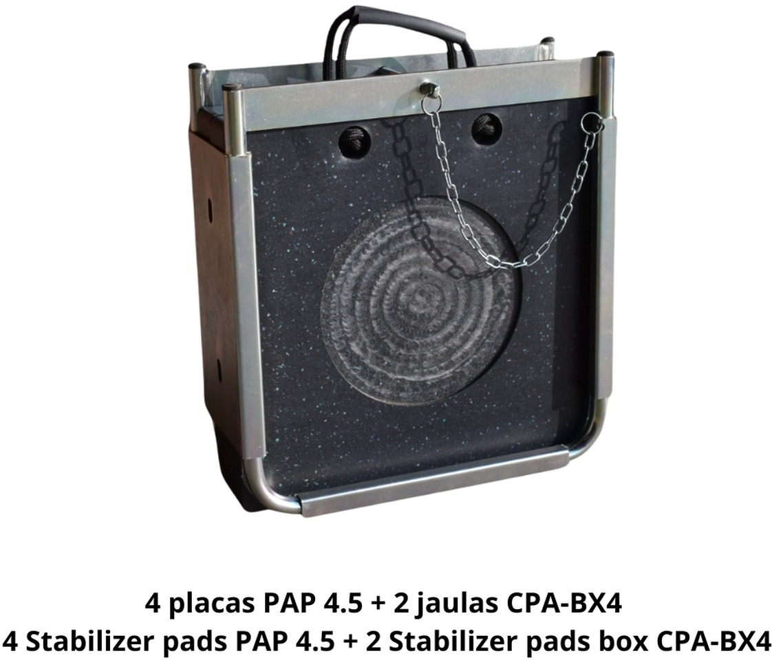 4 Stabilizer Pads PAP 4.5 + 2 Boxes CPA-BX4 OF-3-4P2J - Yedek parça - Araç üstü vinç: fotoğraf 1 4 Stabilizer Pads PAP 4.5 + 2 Boxes CPA-BX4 OF-3-4P2J - Yedek parça - Araç üstü vinç: fotoğraf 1