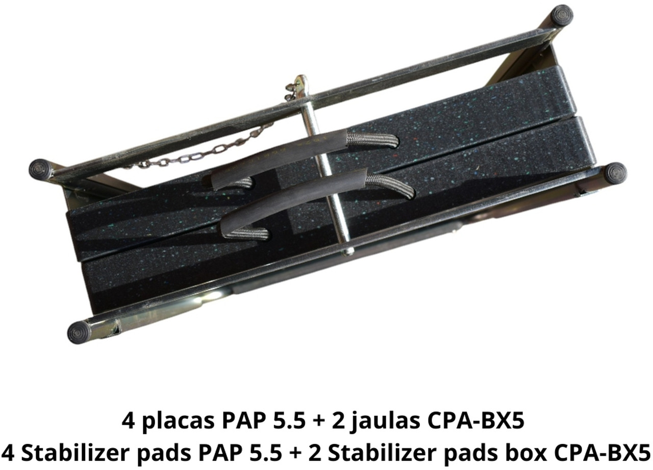 4 Stabilizer Pads PAP 5.5 + 2 Boxes CPA-BX5 OF-4-4P2J - Yedek parça - Araç üstü vinç: fotoğraf 3 4 Stabilizer Pads PAP 5.5 + 2 Boxes CPA-BX5 OF-4-4P2J - Yedek parça - Araç üstü vinç: fotoğraf 3