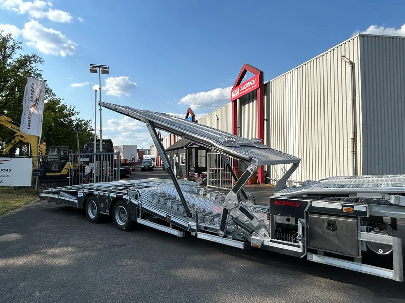 Araba taşıyıcı dorse AKSOYLU AKT2 versie II special met extra Functie's 6 car-loader Autotransporter: fotoğraf 11