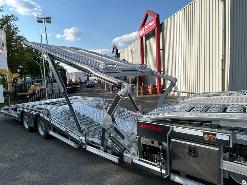 Araba taşıyıcı dorse AKSOYLU AKT2 versie II special met extra Functie's 6 car-loader Autotransporter: fotoğraf 8