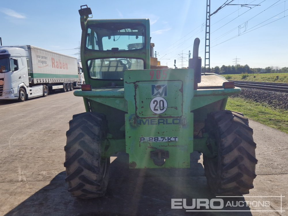 2002 Merlo P28.7 - Teleskopik yükleyici: fotoğraf 4 2002 Merlo P28.7 - Teleskopik yükleyici: fotoğraf 4
