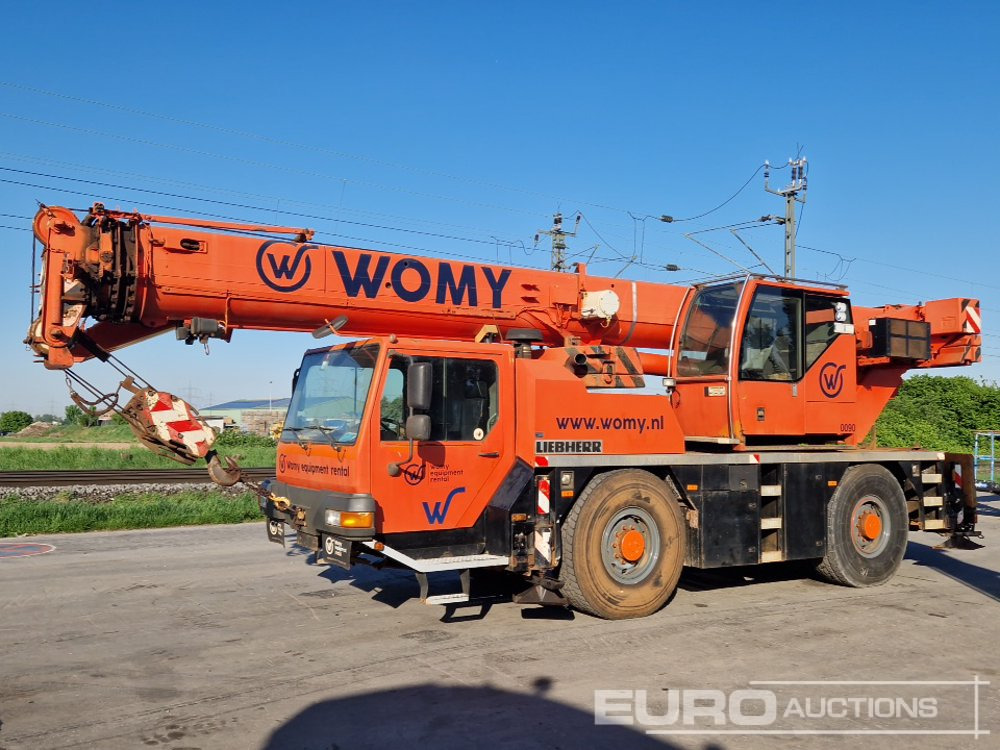 2008 Liebherr LTM1040-2.1 - All-terrain vinç: fotoğraf 1 2008 Liebherr LTM1040-2.1 - All-terrain vinç: fotoğraf 1