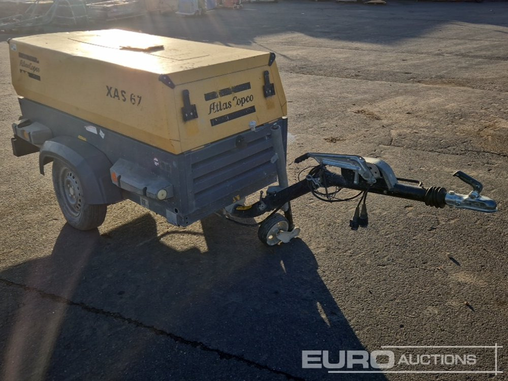 2011 Atlas Copco XAS67DD 120CFM - Hava kompresörü: fotoğraf 4 2011 Atlas Copco XAS67DD 120CFM - Hava kompresörü: fotoğraf 4