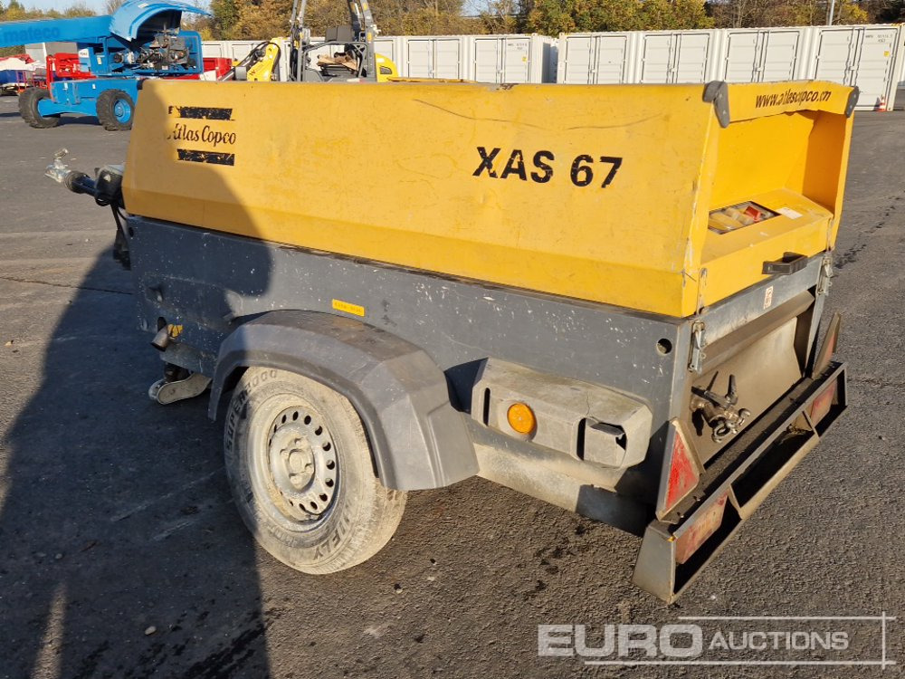 2011 Atlas Copco XAS67DD 120CFM - Hava kompresörü: fotoğraf 2 2011 Atlas Copco XAS67DD 120CFM - Hava kompresörü: fotoğraf 2