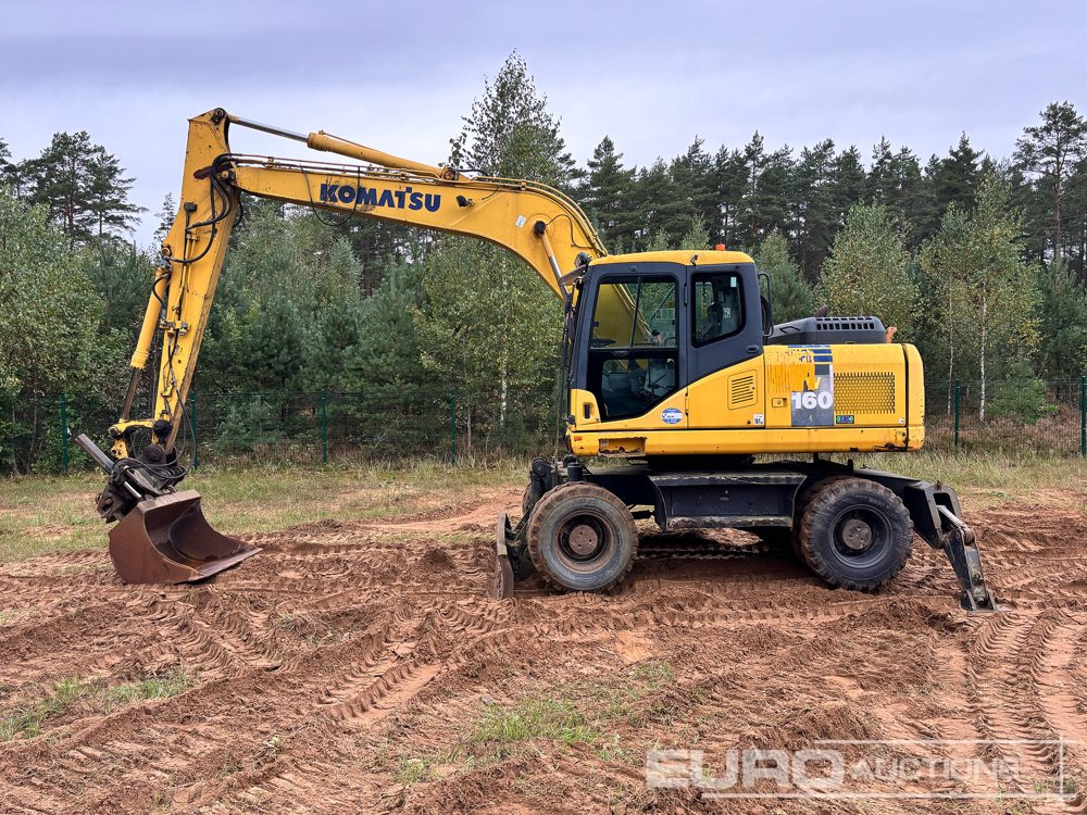 2011 Komatsu PW160-7E0 - Tekerlekli ekskavatör: fotoğraf 2 2011 Komatsu PW160-7E0 - Tekerlekli ekskavatör: fotoğraf 2