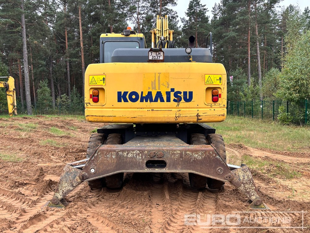 2011 Komatsu PW160-7E0 - Tekerlekli ekskavatör: fotoğraf 4 2011 Komatsu PW160-7E0 - Tekerlekli ekskavatör: fotoğraf 4
