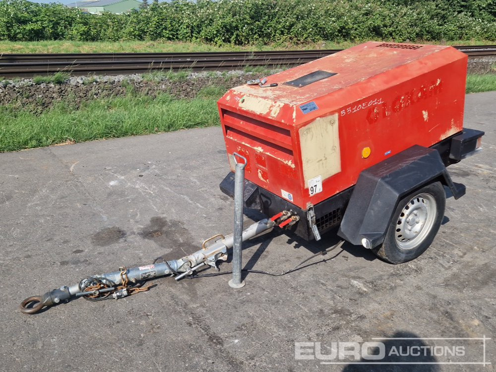 2012 Doosan 720 65CFM - Hava kompresörü: fotoğraf 1 2012 Doosan 720 65CFM - Hava kompresörü: fotoğraf 1