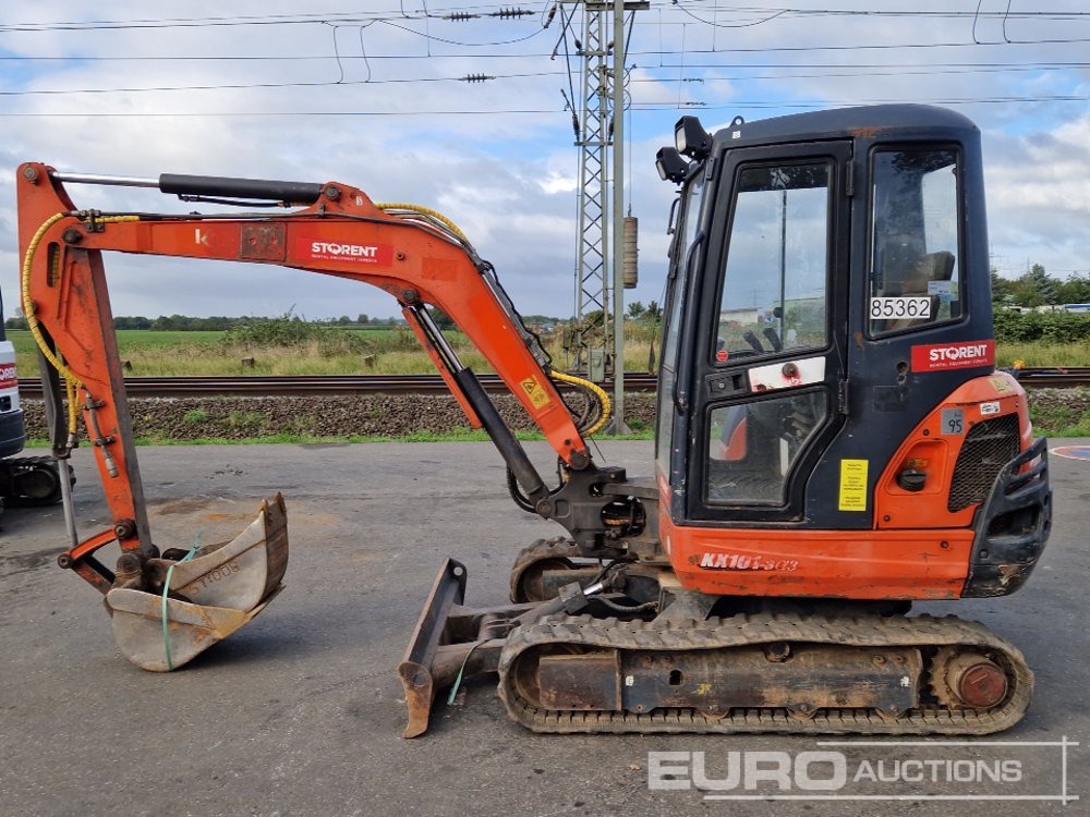 2012 Kubota KX101-3A3 - Mini ekskavatör: fotoğraf 2 2012 Kubota KX101-3A3 - Mini ekskavatör: fotoğraf 2