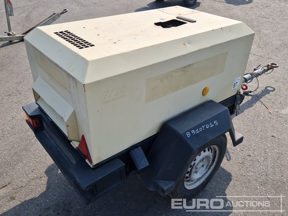 2013 Doosan 7/20 65CFM - Hava kompresörü: fotoğraf 3 2013 Doosan 7/20 65CFM - Hava kompresörü: fotoğraf 3