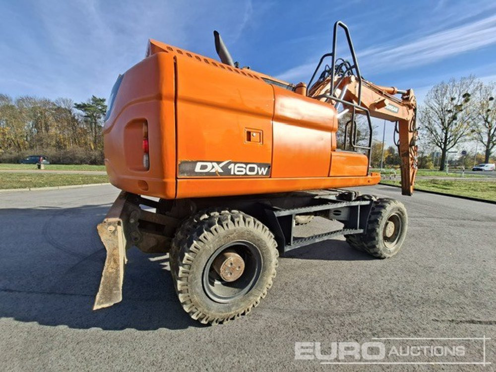 2013 Doosan DX160W - Tekerlekli ekskavatör: fotoğraf 4 2013 Doosan DX160W - Tekerlekli ekskavatör: fotoğraf 4