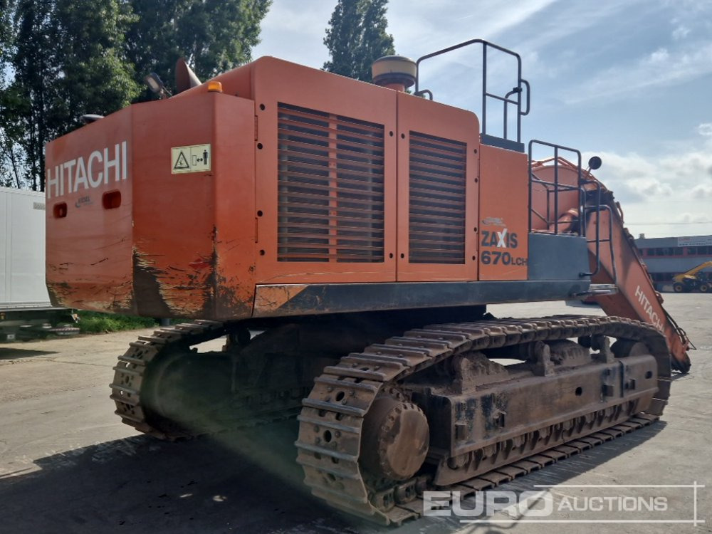 2013 Hitachi ZX670LCH-3 - Paletli ekskavatör: fotoğraf 5 2013 Hitachi ZX670LCH-3 - Paletli ekskavatör: fotoğraf 5
