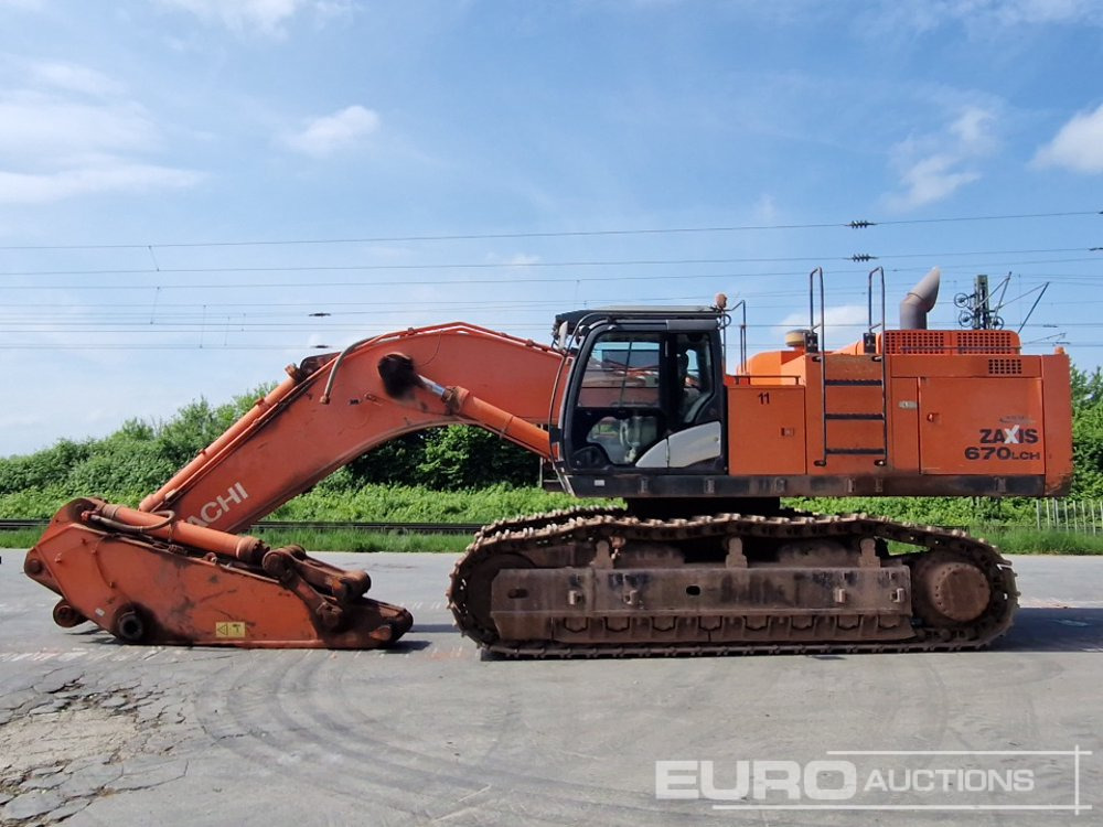 2013 Hitachi ZX670LCH-3 - Paletli ekskavatör: fotoğraf 2 2013 Hitachi ZX670LCH-3 - Paletli ekskavatör: fotoğraf 2