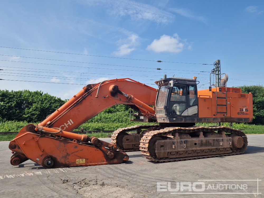 2013 Hitachi ZX670LCH-3 - Paletli ekskavatör: fotoğraf 1 2013 Hitachi ZX670LCH-3 - Paletli ekskavatör: fotoğraf 1