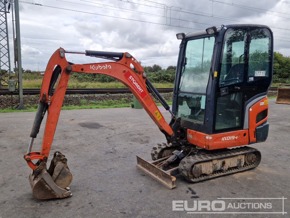 2013 Kubota KX019-4 - Mini ekskavatör: fotoğraf 1 2013 Kubota KX019-4 - Mini ekskavatör: fotoğraf 1