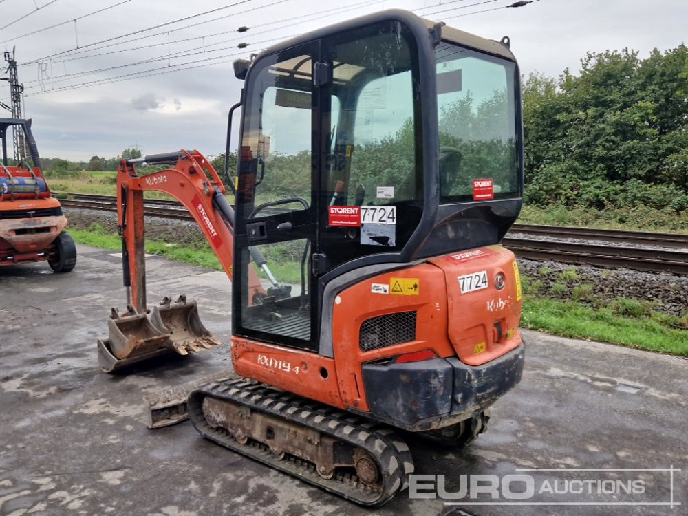 2013 Kubota KX019-4 - Mini ekskavatör: fotoğraf 3 2013 Kubota KX019-4 - Mini ekskavatör: fotoğraf 3