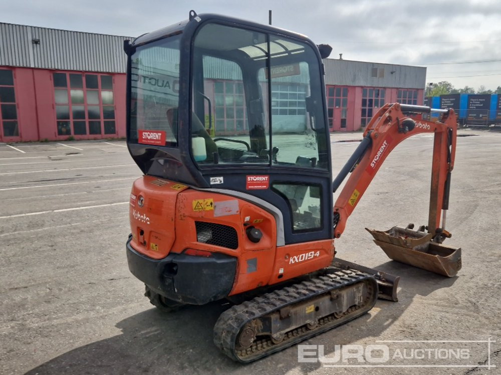 2013 Kubota KX019-4 - Mini ekskavatör: fotoğraf 5 2013 Kubota KX019-4 - Mini ekskavatör: fotoğraf 5