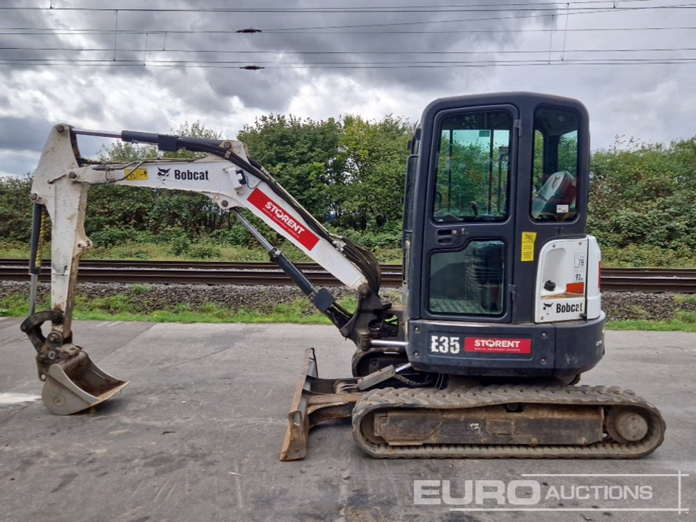 2014 Bobcat E35 EM - Mini ekskavatör: fotoğraf 3 2014 Bobcat E35 EM - Mini ekskavatör: fotoğraf 3