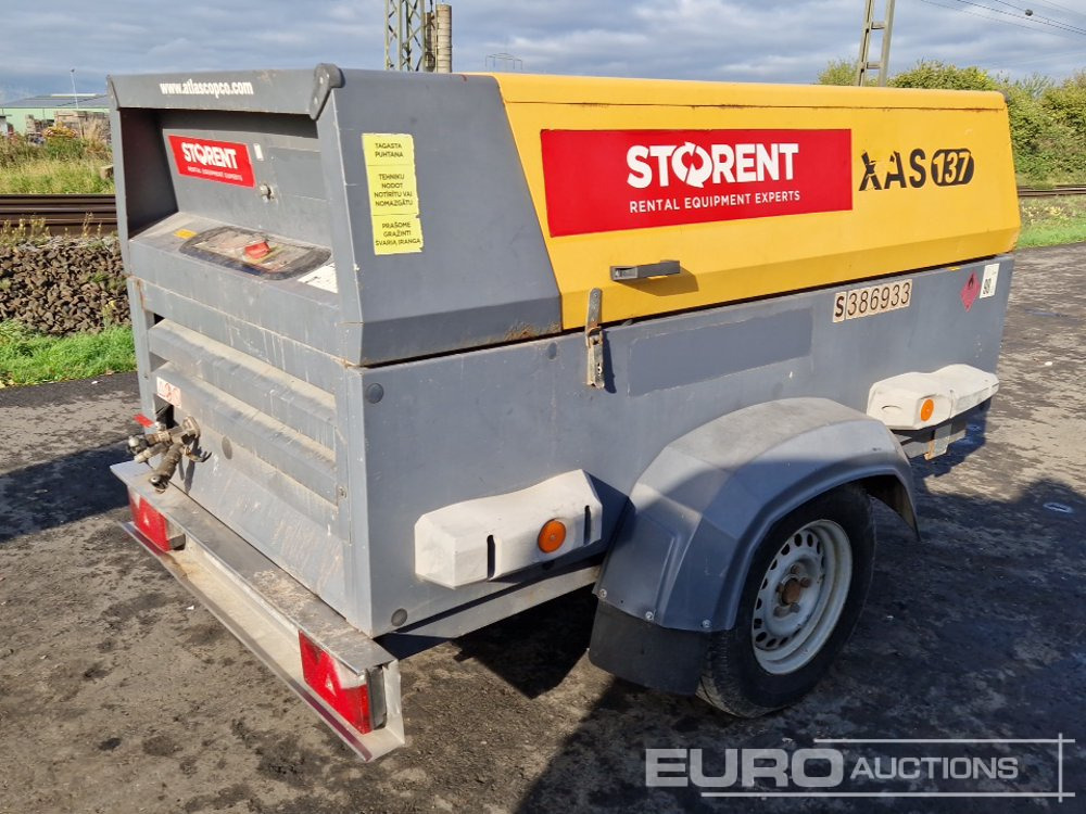 2015 Atlas Copco XAS137 - Hava kompresörü: fotoğraf 3 2015 Atlas Copco XAS137 - Hava kompresörü: fotoğraf 3