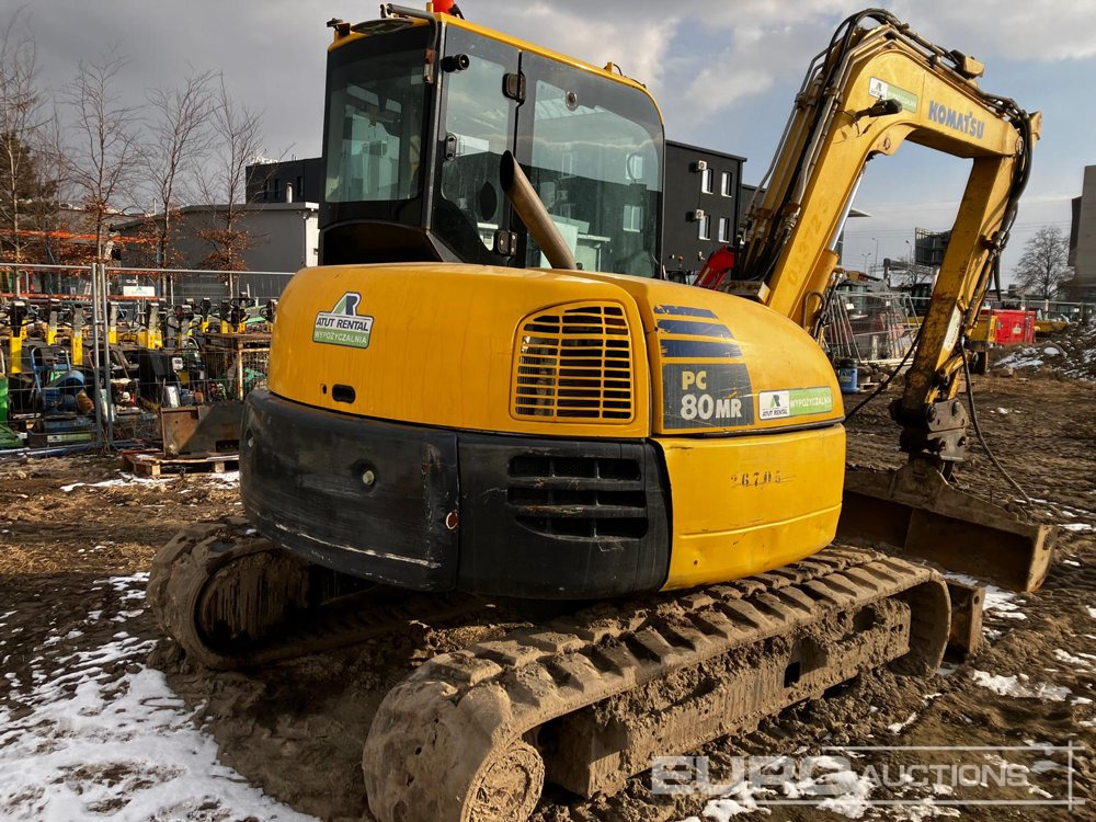 2015 Komatsu PC80MR-3 - Mini ekskavatör: fotoğraf 3 2015 Komatsu PC80MR-3 - Mini ekskavatör: fotoğraf 3