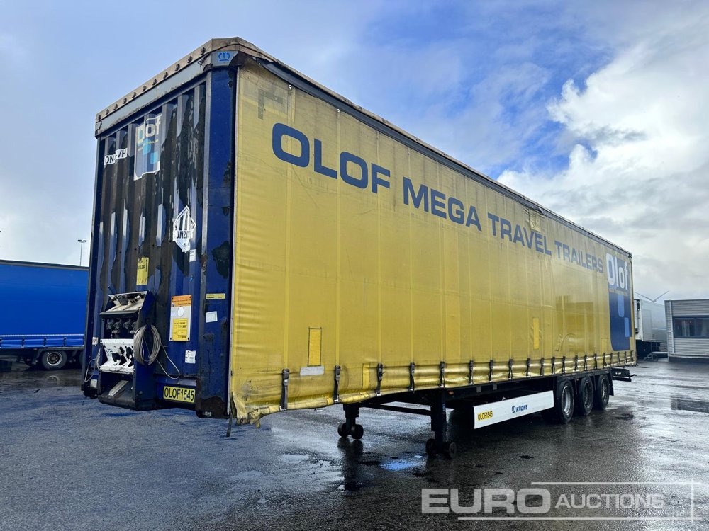 2015 Krone Mega Liner, Curtainsider, 3 Axle (Dutch Reg. Docs) - Tenteli dorse: fotoğraf 1 2015 Krone Mega Liner, Curtainsider, 3 Axle (Dutch Reg. Docs) - Tenteli dorse: fotoğraf 1